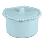 Baci Milano Joke Table Kitchen Melamin 11x11 cm Aqua Bisküvi Kavanozu