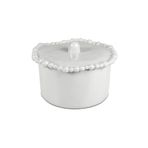 Baci Milano Joke Table Kitchen Melamin 11x11 cm Beyaz Bisküvi Kavanozu