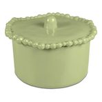 Baci Milano Joke Table Kitchen Melamin 14x21 cm Yeşil Bisküvi Kavanozu