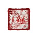 Baci Milano Le Rouge 38x38 CM Kırmızı Amerikan Servisi