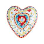 Baci Milano Mamma Mia 12x11.5x4 cm Kalp Desenli Dekoratif Obje