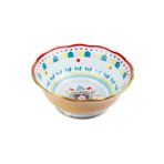 Baci Milano Mamma Mia 26x11 CM Turuncu Desenli Kase