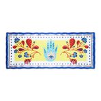 Baci Milano Mamma Mia 49x20x 2.5 cm El Desenli Dikdörtgen Tepsi