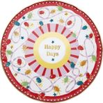 Baci Milano Mamma Mia Happy Days Yazılı 32 CM Servis Tabağı