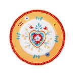 Baci Milano Mamma Mia Kalp Desenli 28 cm Yemek Tabağı