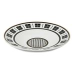 Baci Milano Optical Porselen 30 cm Pasta Tabağı