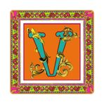 Baci Milano Ortigia 15x15 cm V Harfli Tabak