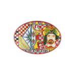 Baci Milano Servis Tabağı SICILY OVAL SERVİS TABAĞI 51X35,5CM
