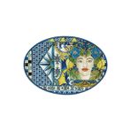 Baci Milano Servis Tabağı SICILY OVAL SERVİS TABAĞI51X35,5CMM