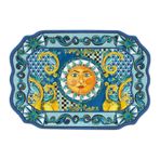 Baci Milano Sicily 47 cm x 33 cm Mavi Tepsi