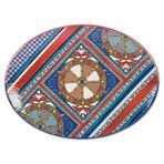 Baci Milano Sole Mio 49x36 cm Melamin Oval Servis Tabağı