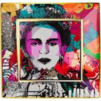 Baci Milano Street Art Gift Servis Tabağı 25 cm x 25 cm Frida - 25 x 25 cm