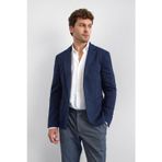 Back & Bond Slim Fit Mono Yaka Klasik Erkek Ceket B35W50031 119 LACİVERT
