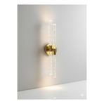BACKHOME Bubbleflux Dubble Large 51 cm Modern Tasarım LED Aplik - Duvar Lambası - Gold - Pilli - Günışığı