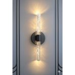 Backhome BUBBLEFLUX ŞIK TASARIM MODERN LEDLİ APLİK 31 CM SMALL ANTRASİT PİLLİ - Antrasit
