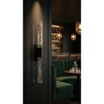 BACKHOME Bubblelight Medium 40 cm Modern Tasarım LED Aplik - Duvar Lambası - Siyah - Pilli - Günışığı