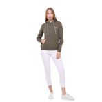 Backpacker Kadın Sweatshirt Kapüşonlu Fermuarlı Haki Haki M