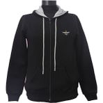 Backpacker Kadın Sweatshirt Kapüşonlu Fermuarlı Siyah - 010 - Siyah - M / Regular