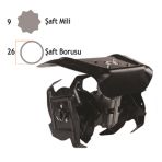 Baco BC280900 Motorlu Tırpan Çapalama Aparatı