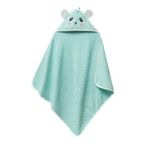 Bacodeseta PandaDots 3D Kapüşonlu Bebek Havlusu – 3D Panda Nakışlı,Soft Cotton, 80x80 cm, 0–12 Ay (MİNT)