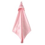 Bacodeseta SeaSparkle Kapüşonlu Bebek Havlusu – Deniz Yıldızı Nakışlı,75x80 cm, Soft Cotton (PEMBE)