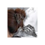 Bacoss HALLOWEEN GOTİK İSKELET EL METAL MANDAL TOKA CADILAR BAYRAMI ( BC-1003 )