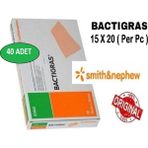 BACTIGRAS-KLORHEKDISIN Tül Yara Yanık Bakım Örtüsü 15cmX20cm 4 Kutu (40 Adet)
