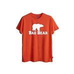 Bad Bear 19.01.07.002 Turuncu Erkek Tshirt