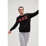 Bad Bear 19.02.12.003-C01 Siyah Convex Crewneck Erkek Sweatshirt