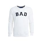 Bad Bear 190212003-WHT Krem Bad Convex Erkek Sweatshirt