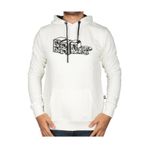 Bad Bear 21.02.12.013 Beyaz Badwall Hoodie Kapüşonlu Sweatshirt