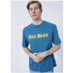 Bad Bear 22.01.07.053 Title O Yaka Oversized Baskılı Erkek T-shirt