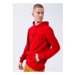 Bad Bear 22.02.12.014 Pucker Bear Hoodie Bisiklet Yaka Kırmızı Erkek Sweatshirt