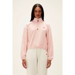 Bad Bear 22.04.12.004-C39 Scarlette Half Zip Kadın Sweatshirt Pembe