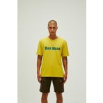 Bad Bear 220107053-CID Sarı Bisiklet Yaka Erkek T-Shirt