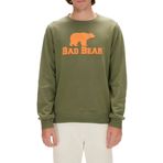 Bad Bear 220212007 Logo Yeşil Crewneck Erkek Kazak