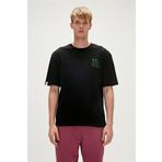 Bad Bear 23.01.07.003 Re-Black Baskılı Siyah Erkek T-Shirt