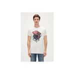 Bad Bear 23.01.07.021-C04 Beyaz Erkek T-Shirt