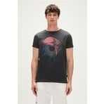 Bad Bear 23.01.07.021 Koyu Gri Erkek T-Shirt