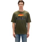 Bad Bear 23.01.07.027 Koyu Yeşil Tripart Erkek T-Shirt