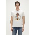 Bad Bear 23.01.07.036-C04 Beyaz Erkek T-Shirt