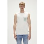 Bad Bear 23.01.23.004_MONSTERA TANK-TOP Beyaz Erkek Atlet