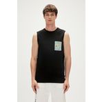 Bad Bear 23.01.23.004_MONSTERA TANK-TOP Siyah Erkek Atlet