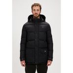 Bad Bear 23.02.13.010-Fw Colonel Puffer Coat Erkek Coat Kaban - S - Siyah