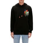 Bad Bear 230212005 Rainbow Siyah Hoodie Erkek Kazak