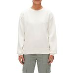 Bad Bear 230412001 Beyaz Basic Crewneck Kadın Kazak