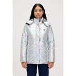 Bad Bear 24.04.15.002 Jolene Puffer Coat Kadın Ceket - Silver