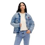 Bad Bear Adelina Mavi Kadın Denim Ceket, S