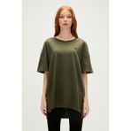 Bad Bear Aliana Oversize T-Shirt Haki Yeşil Basic Kadın Tişört10