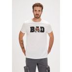 Bad Bear Bang Erkek Beyaz T-Shirt 24.01.07.058-C04 - 2XL